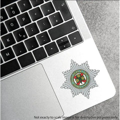 Irish Guards Waterproof Vinyl Stickers - Official MoD Reseller redplume