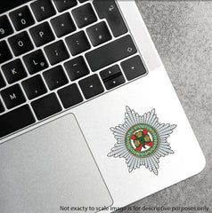 Irish Guards Waterproof Vinyl Stickers - Official MoD Reseller FREE SHIPPING redplume