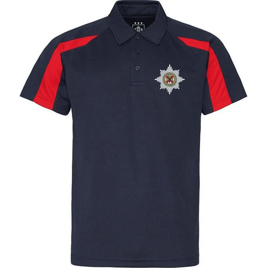 Irish Guards Wicking Polo Shirt redplume