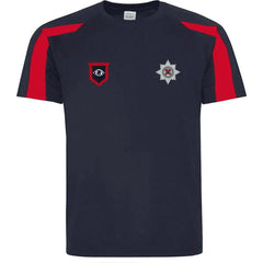 Irish Guards Wicking T Shirt redplume