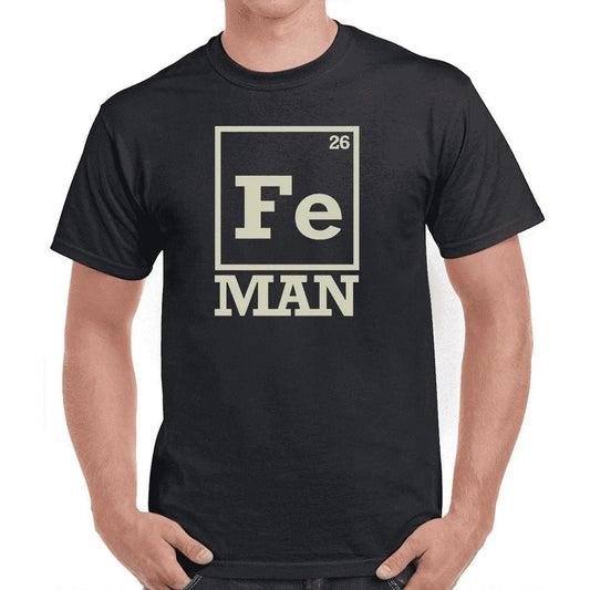 Iron Man fe T Shirt redplume