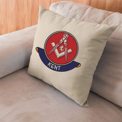 Kent Freemasons Cushion Cover - Perfect Christmas Gift redplume