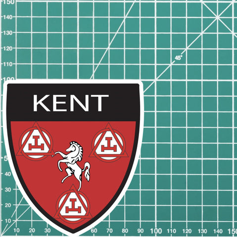 Kent Masonic Holy Royal Arch Shield Sticker redplume