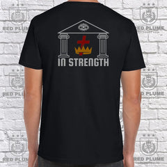 Knights Templar In Strength T Shirt redplume