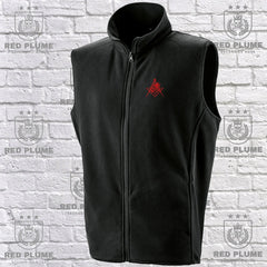 Knights Templar Micro Fleece Gilet redplume