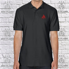 Knights Templar Polo Shirt redplume