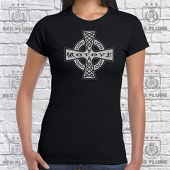 Ladies Celtic Cross Mono redplume