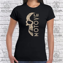 Ladies Twin Face T Shirt Mono redplume