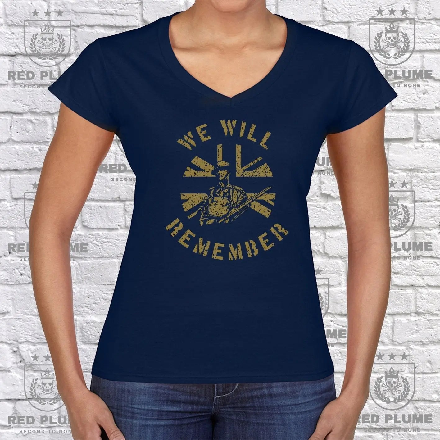 Ladies We Will Remember T Shirt redplume