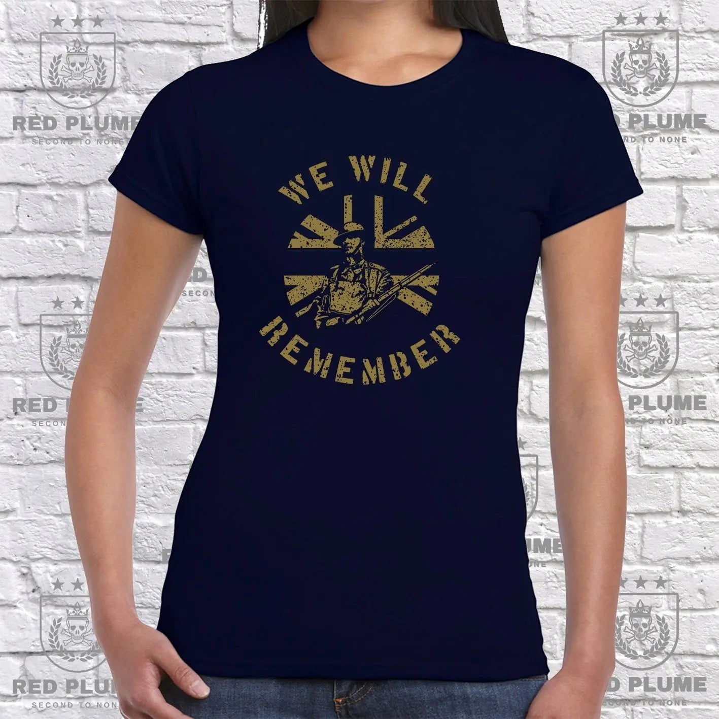 Ladies We Will Remember T Shirt redplume