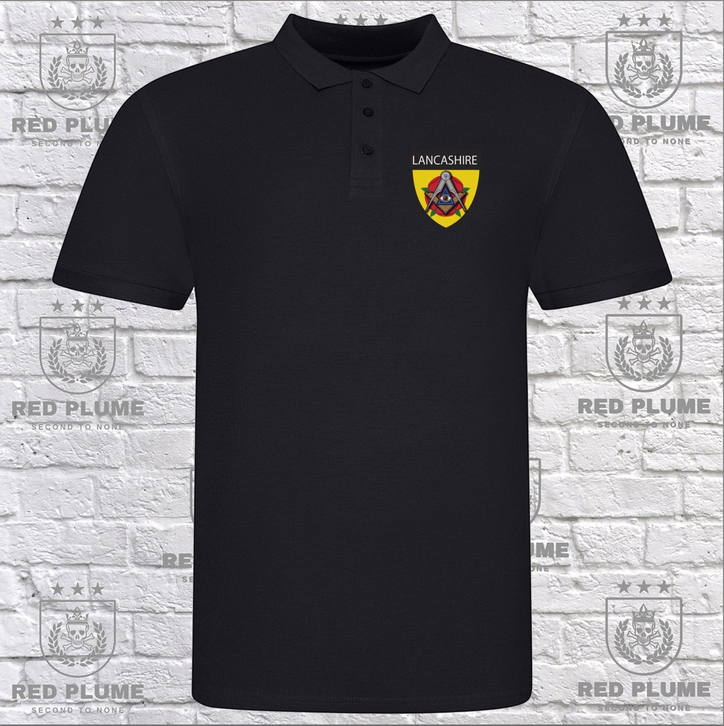 Lancashire Craft Premium Polo Shirt redplume