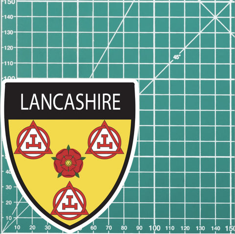 Lancashire Masonic Holy Royal Arch Shield Sticker redplume