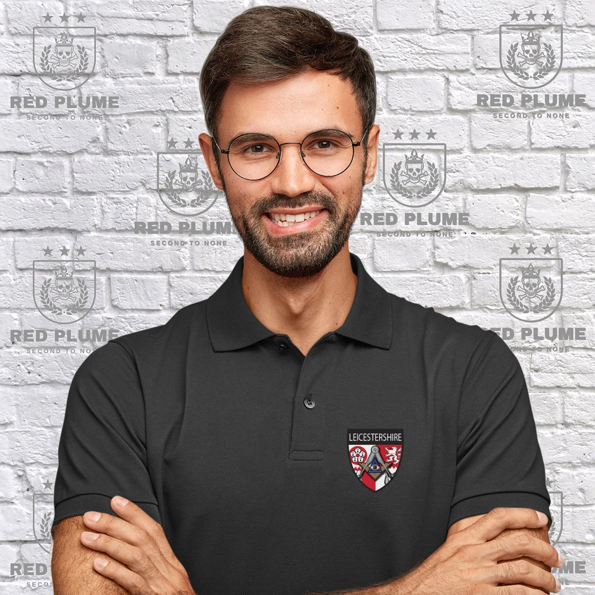 Leicestershire Craft Premium Polo Shirt redplume