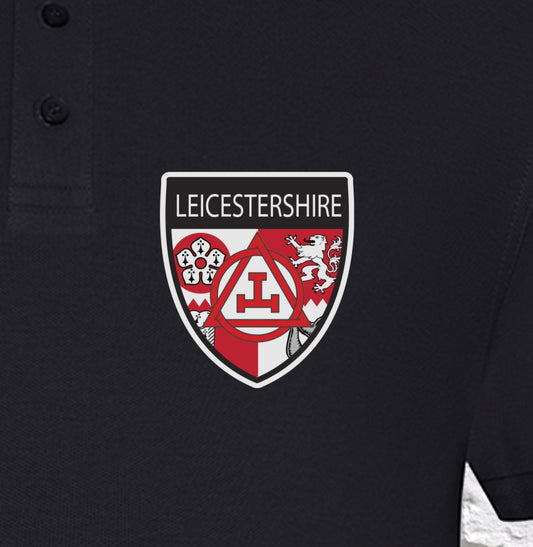 Leicestershire Holy Royal Arch Premium Polo Shirt redplume