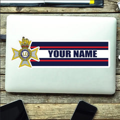 Light Dragoon Guards Waterproof Vinyl Name Stickers - Personalised redplume