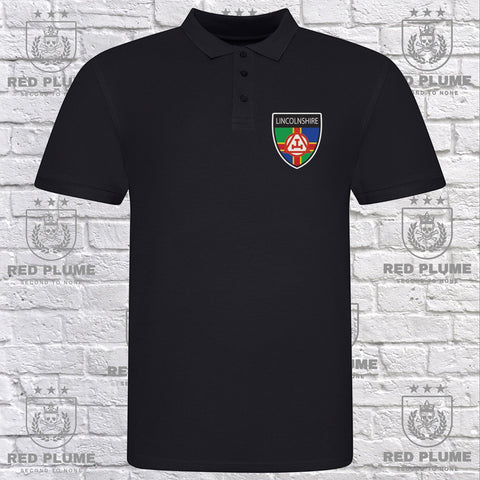 Lincolnshire Holy Royal Arch Premium Polo Shirt redplume