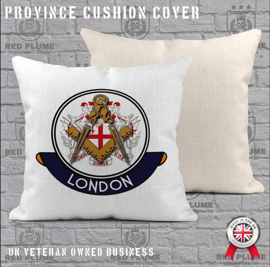 London Freemasons Cushion Cover - Perfect Christmas Gift redplume