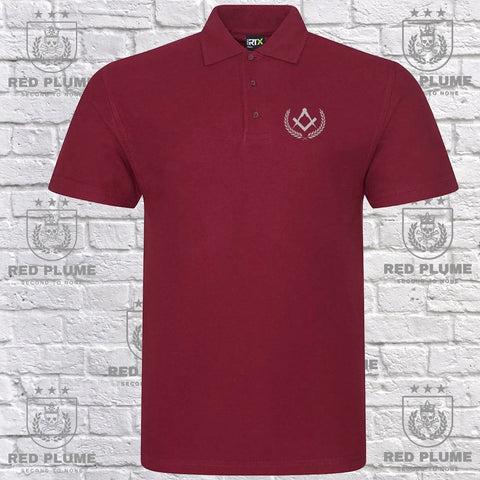 Masonic Laurel Polo Shirt