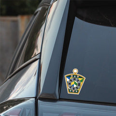 Masonic Mark Masonry Stickers - Cumbria Colours - Multiple Sizes redplume