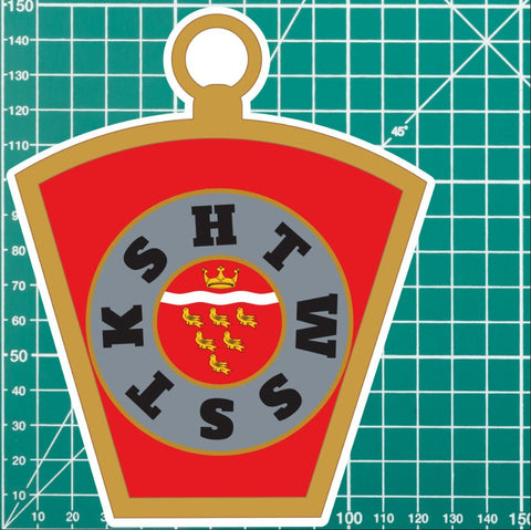 Masonic Mark Masonry Stickers - East Sussex Colours - Multiple Sizes redplume