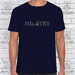 Military Mason T Shirt redplume