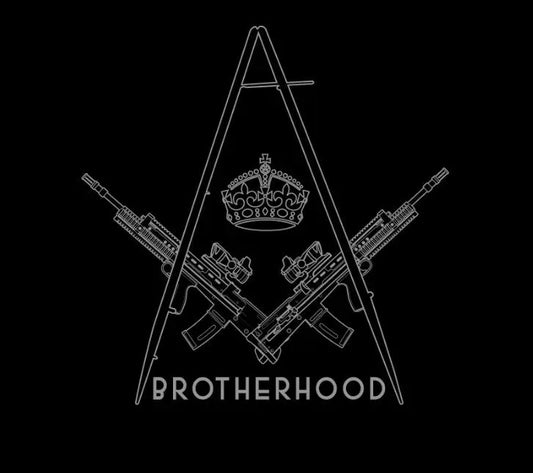 Military Masonic Brotherhood T Shirt redplume