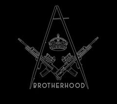 Military Masonic Brotherhood T Shirt redplume