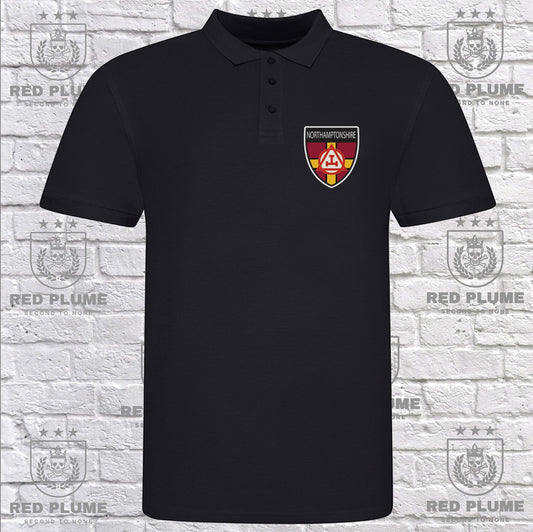 Northamptonshire Holy Royal Arch Premium Polo Shirt redplume
