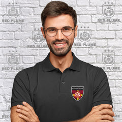 Northamptonshire Holy Royal Arch Premium Polo Shirt redplume