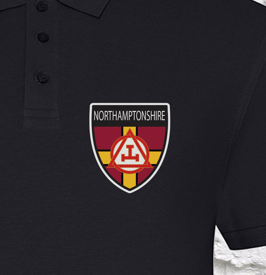 Northamptonshire Holy Royal Arch Premium Polo Shirt redplume