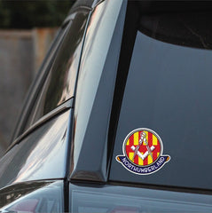 Northumberland Masonic Car Sticker | UV Laminated redplume