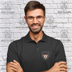 Nottinghamshire Holy Royal Arch Premium Polo Shirt redplume