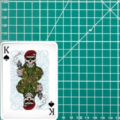 Parachute Regiment King of Spades Waterproof Vinyl Sticker/Decal 10cm redplume