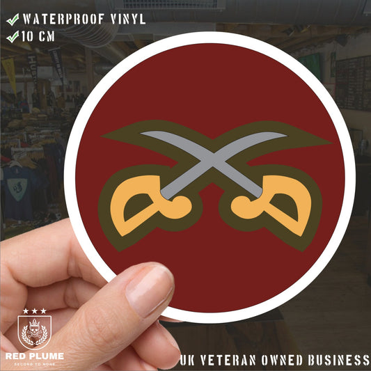 Parachute Regiment Physical Training Instructor Qualification Sticker redplume