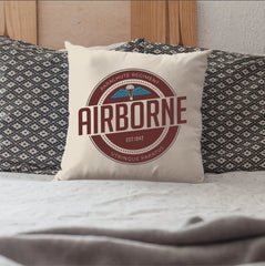 Parachute Regiment Retro Cushion Cover - Ideal Stocking Filler redplume