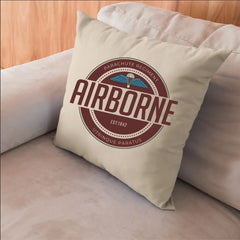 Parachute Regiment Retro Cushion Cover - Ideal Stocking Filler redplume