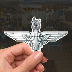 Parachute Regiment Waterproof Vinyl Stickers - Official MoD Reseller redplume