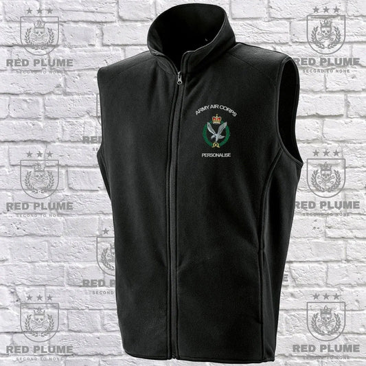 Personalised Army Air Corps Gilet redplume