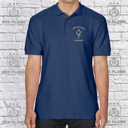 Personalised Army Air Corps Polo Shirt
