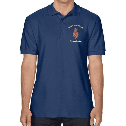 Personalised Blues & Royals Polo Shirt redplume