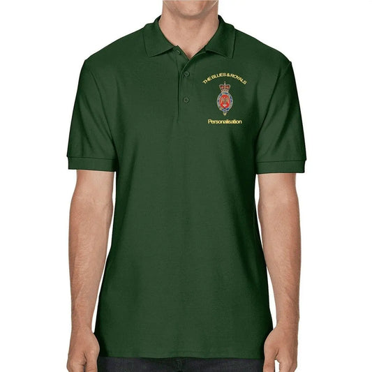 Personalised Blues & Royals Polo Shirt redplume