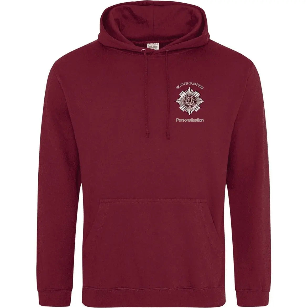 Personalised Scots Guards Hoodie redplume