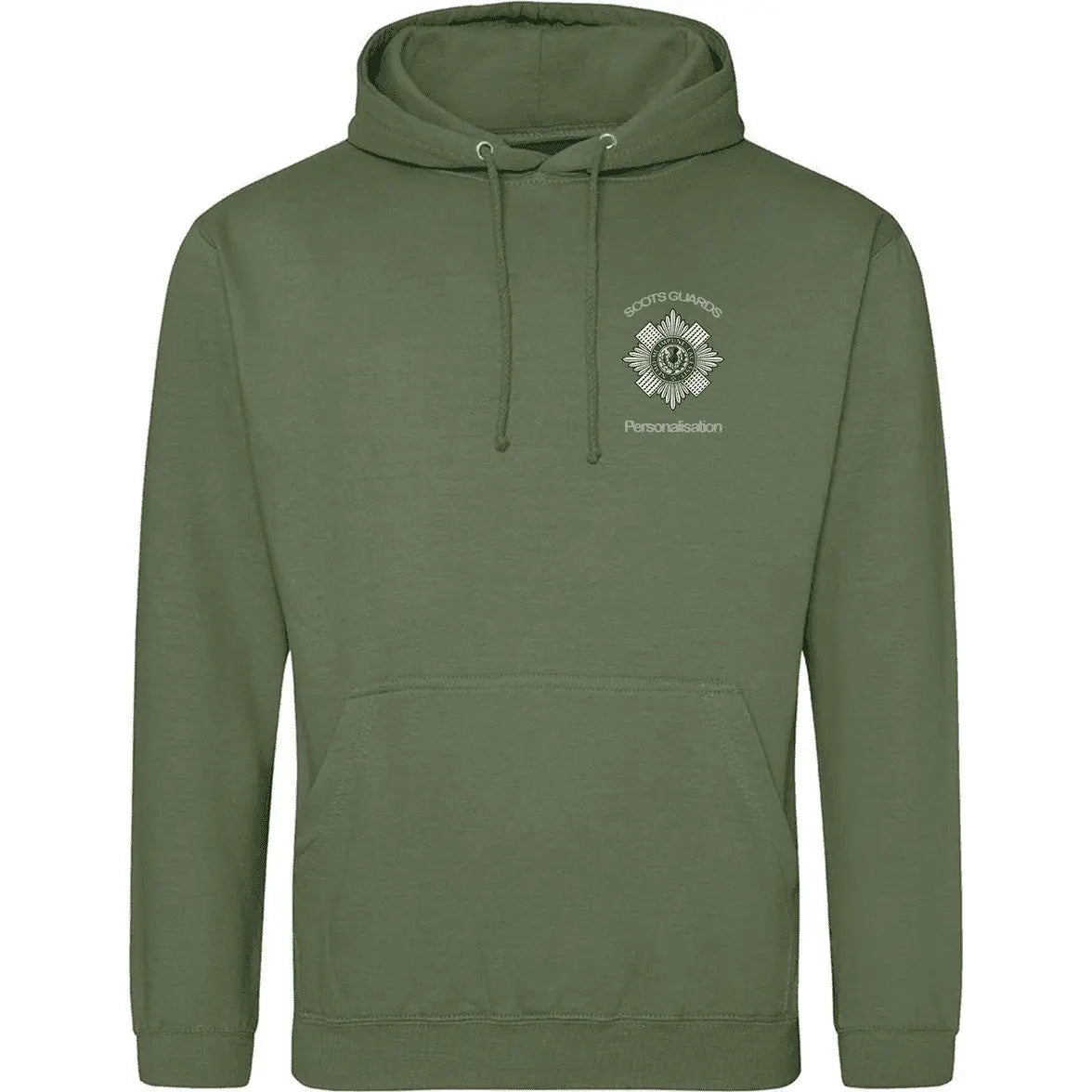 Personalised Scots Guards Hoodie redplume