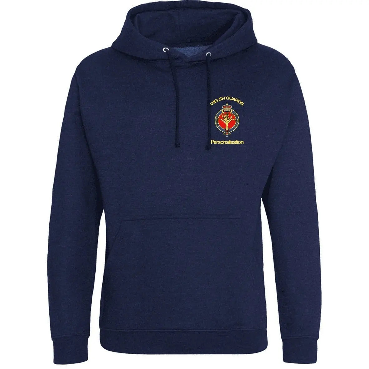 Personalised Welsh Guards Hoodie redplume