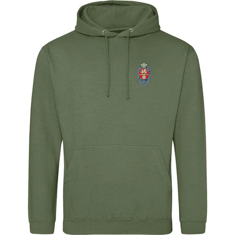 Princess of Wales Royal Regiment Embroidered Hoodie redplume