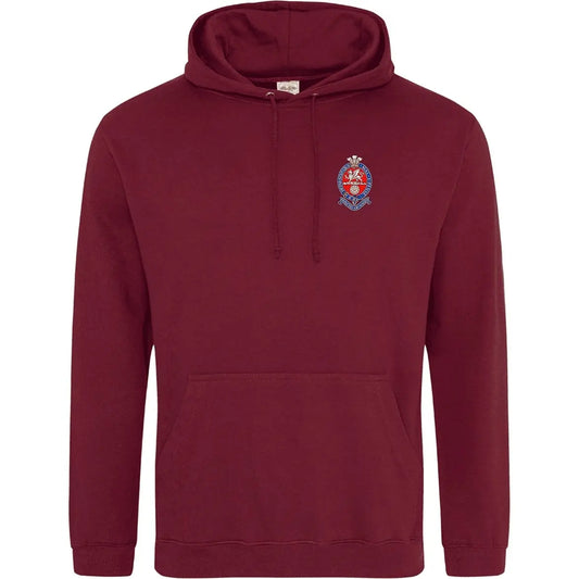 Princess of Wales Royal Regiment Embroidered Hoodie redplume