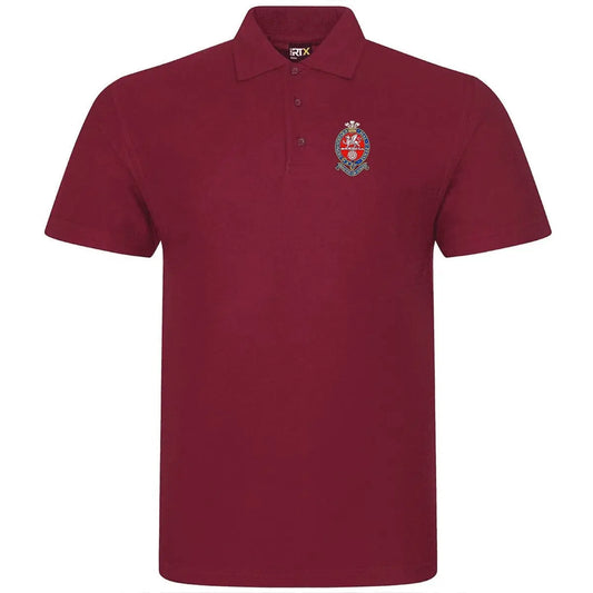 Princess of Wales Royal Regiment Polo Shirt redplume