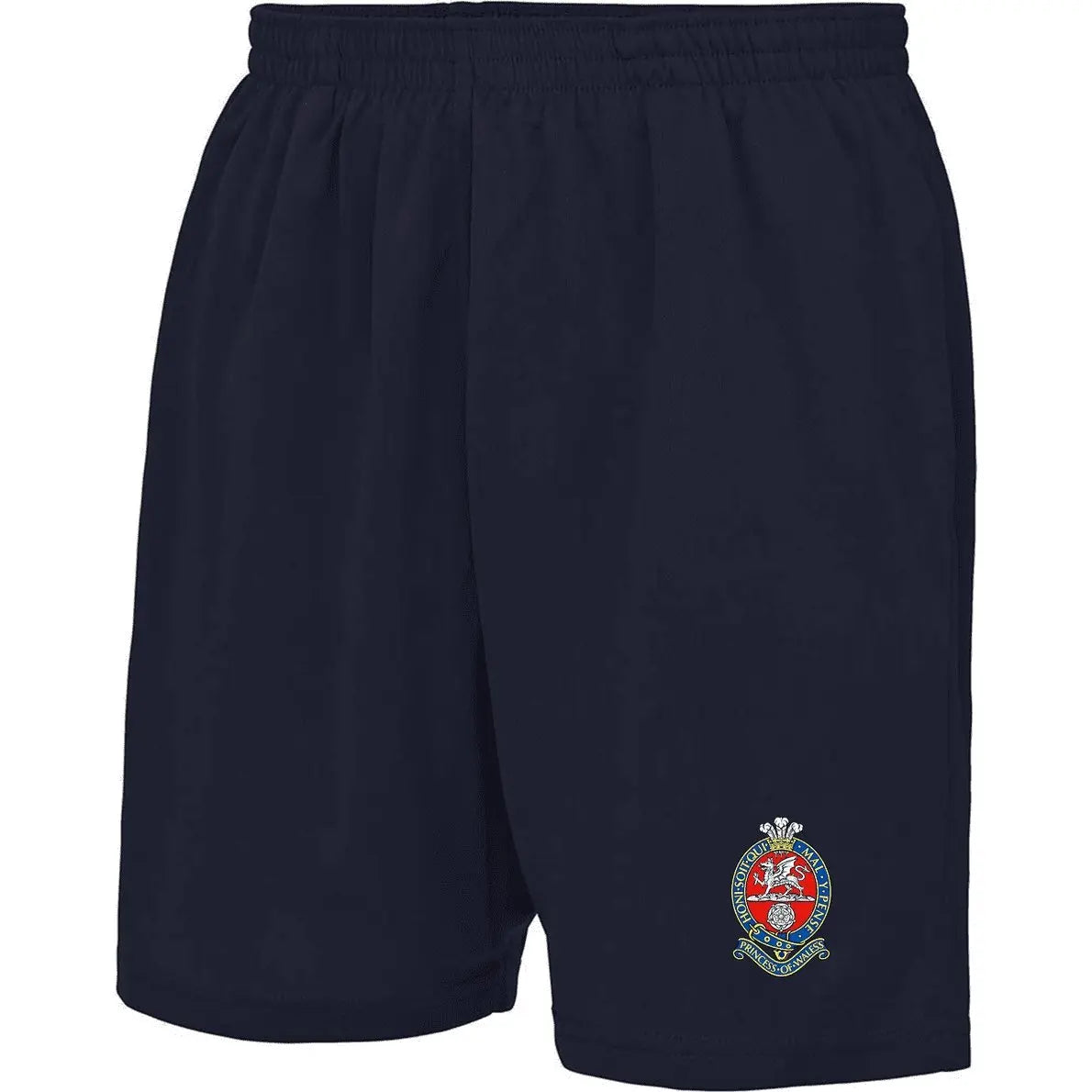 Princess of Wales Royal Regiment Sports Shorts redplume