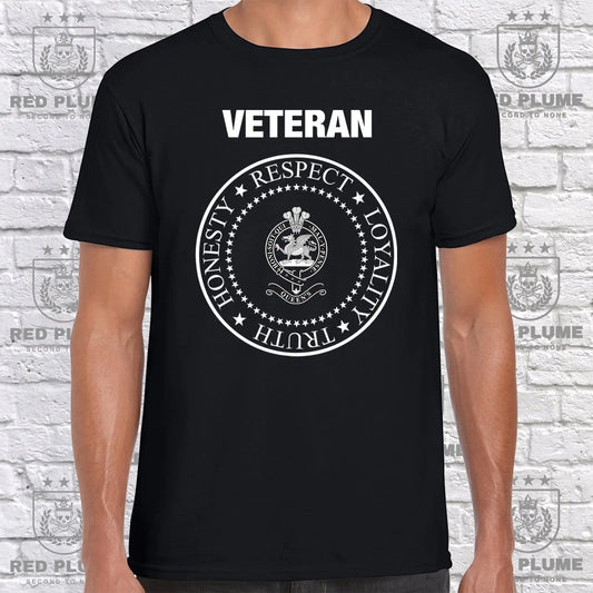 Queens Regiment Veteran T Shirt