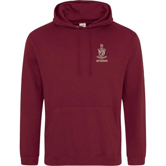 Queens Royal Hussars Embroidered Hoodie redplume